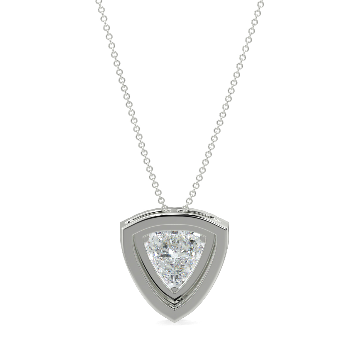 Halo Diamond Pendant