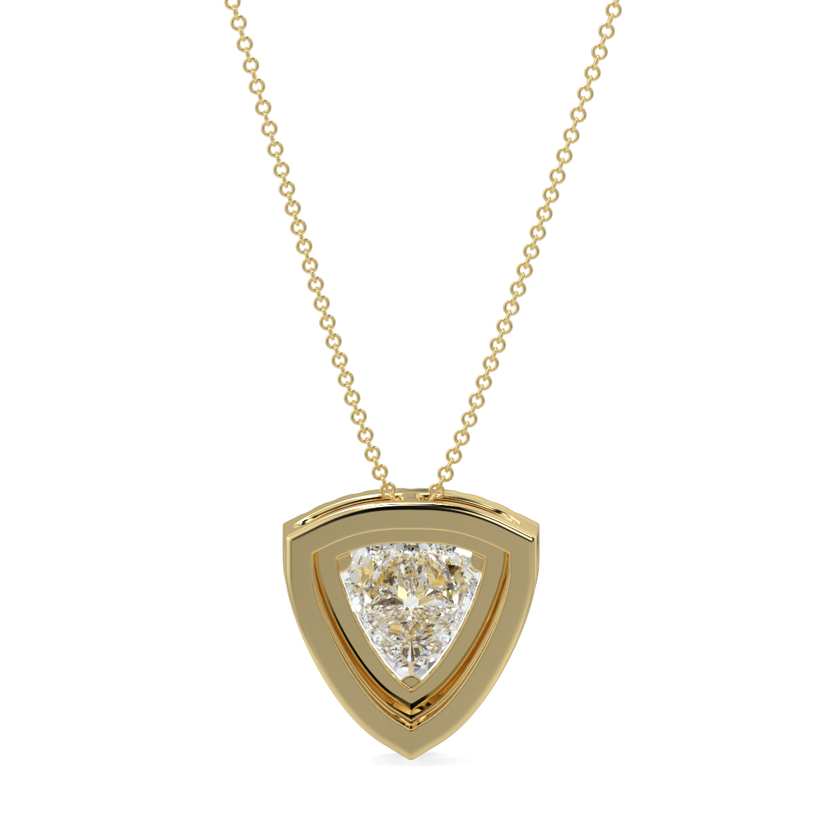 Halo Diamond Pendant
