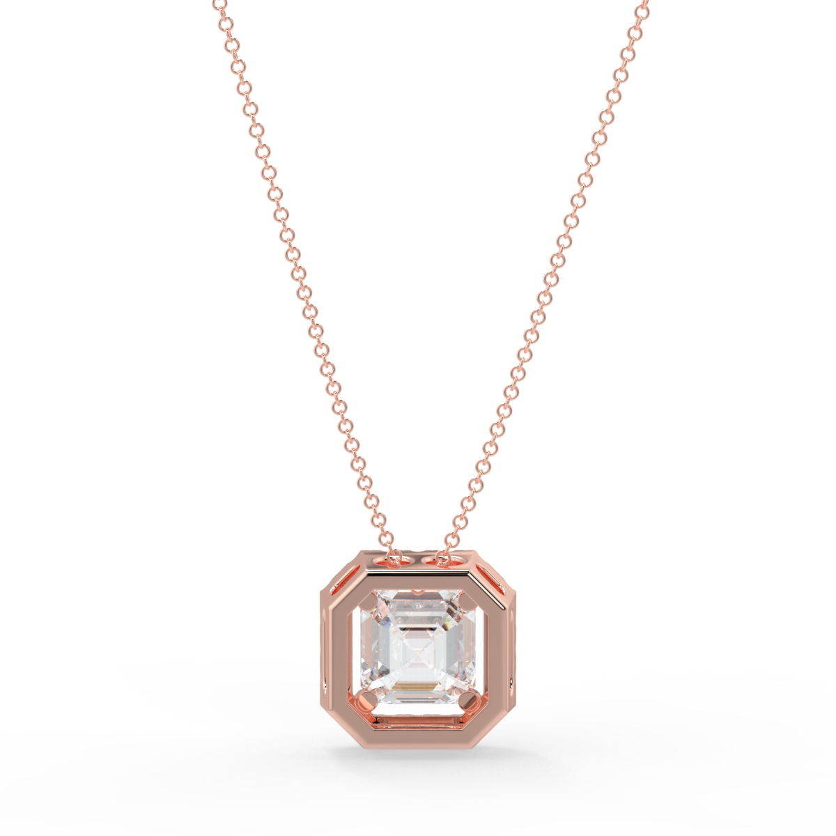 Halo Diamond Pendant