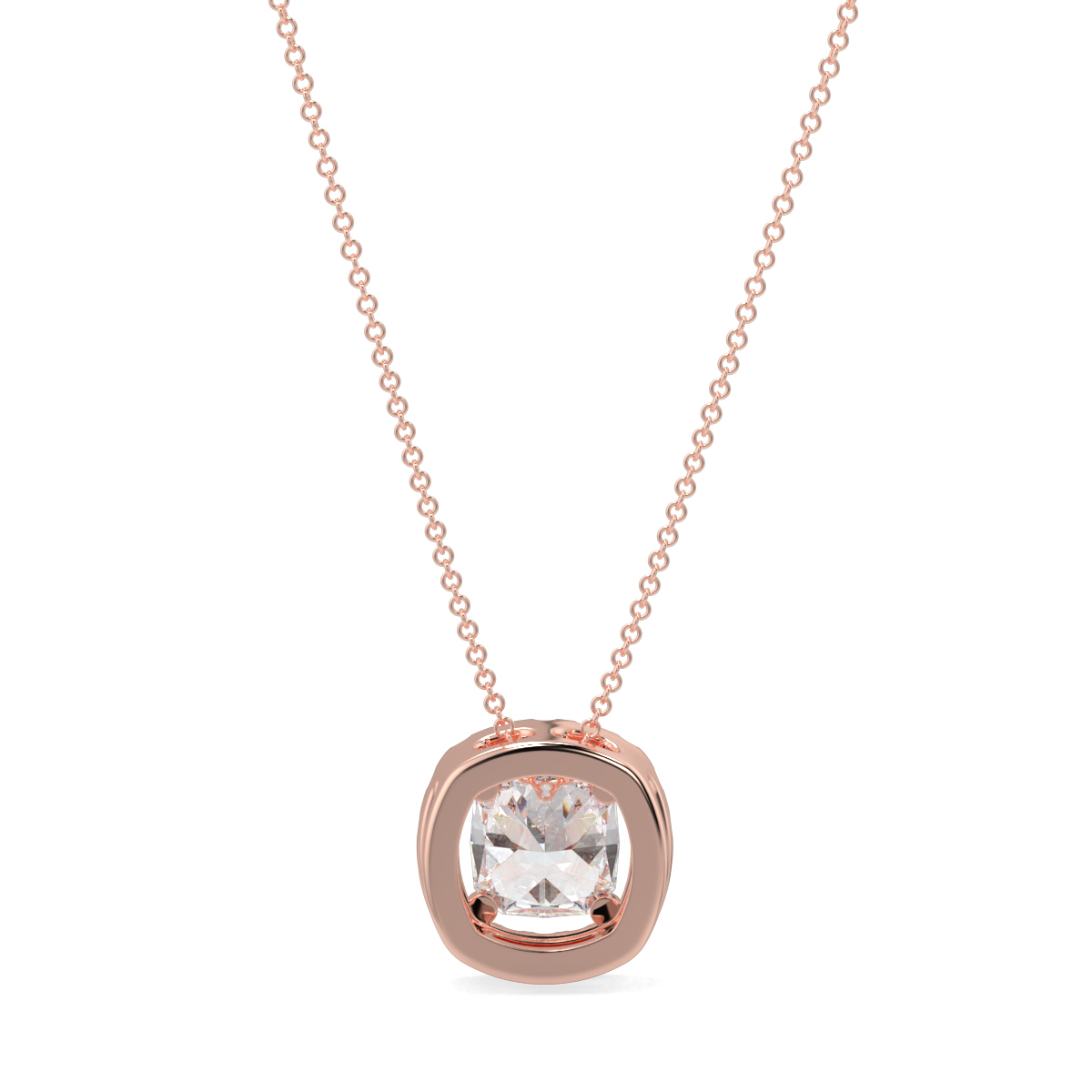 Halo Diamond Pendant