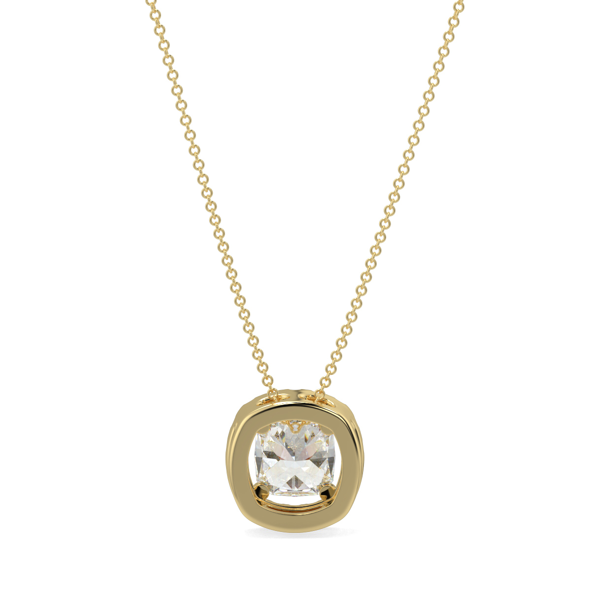 Halo Diamond Pendant