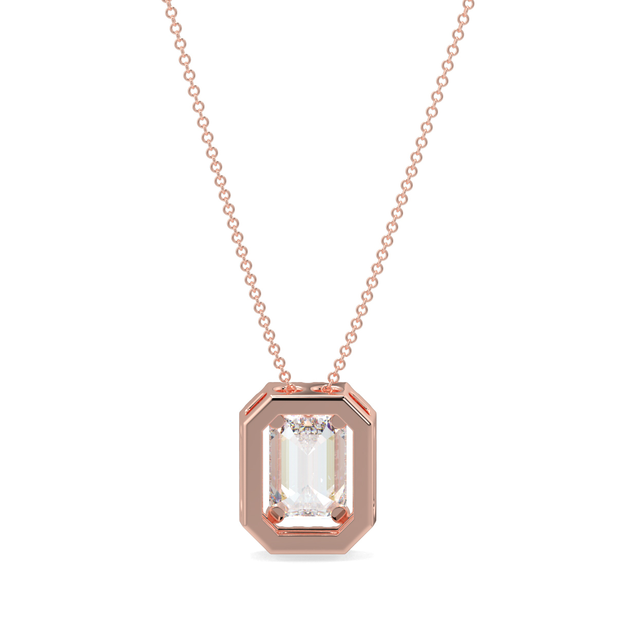 Halo Diamond Pendant