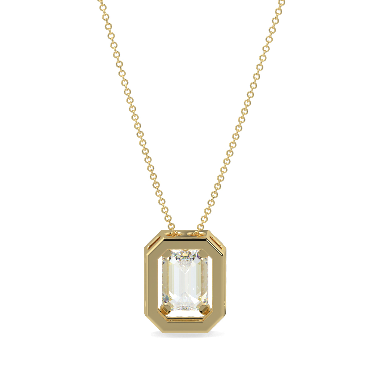 Halo Diamond Pendant