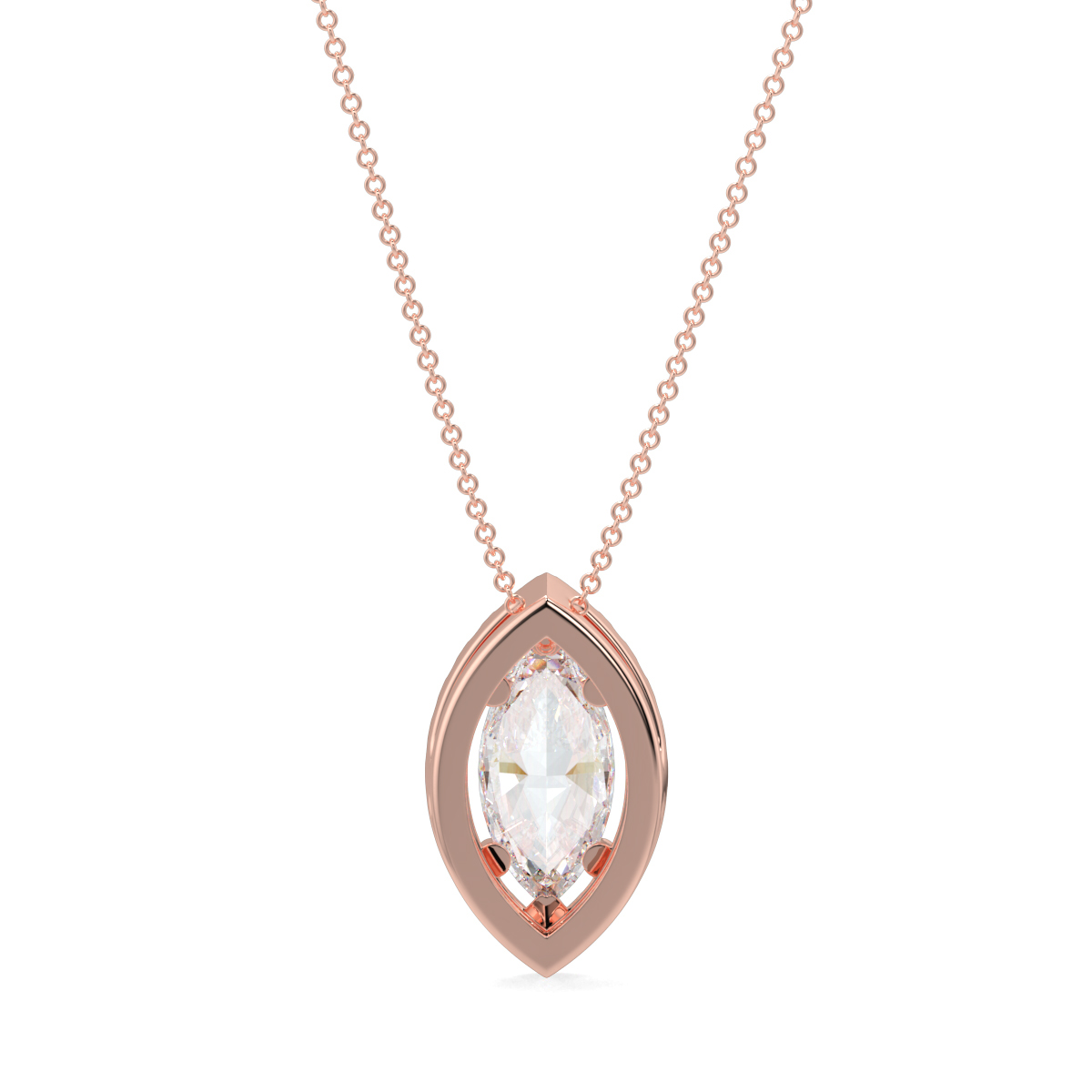 Halo Diamond Pendant