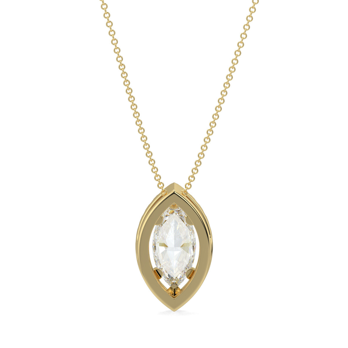 Halo Diamond Pendant