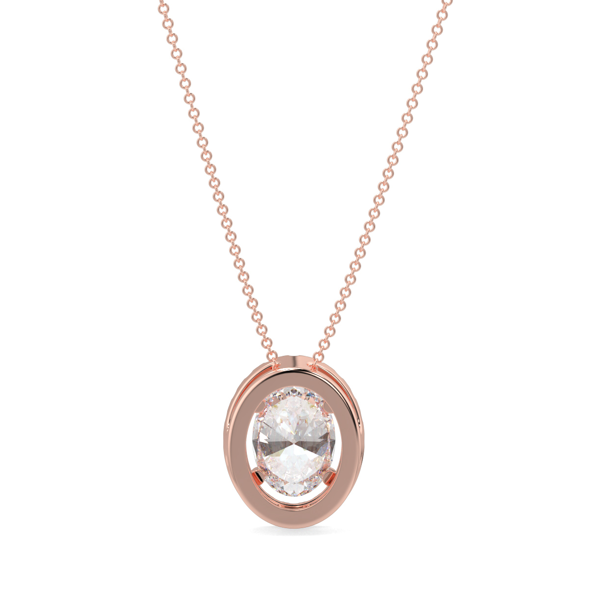 Halo Diamond Pendant