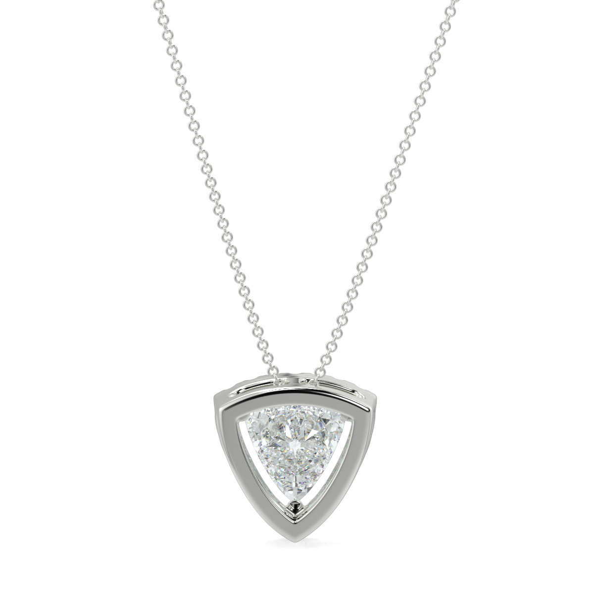 Halo Diamond Pendant