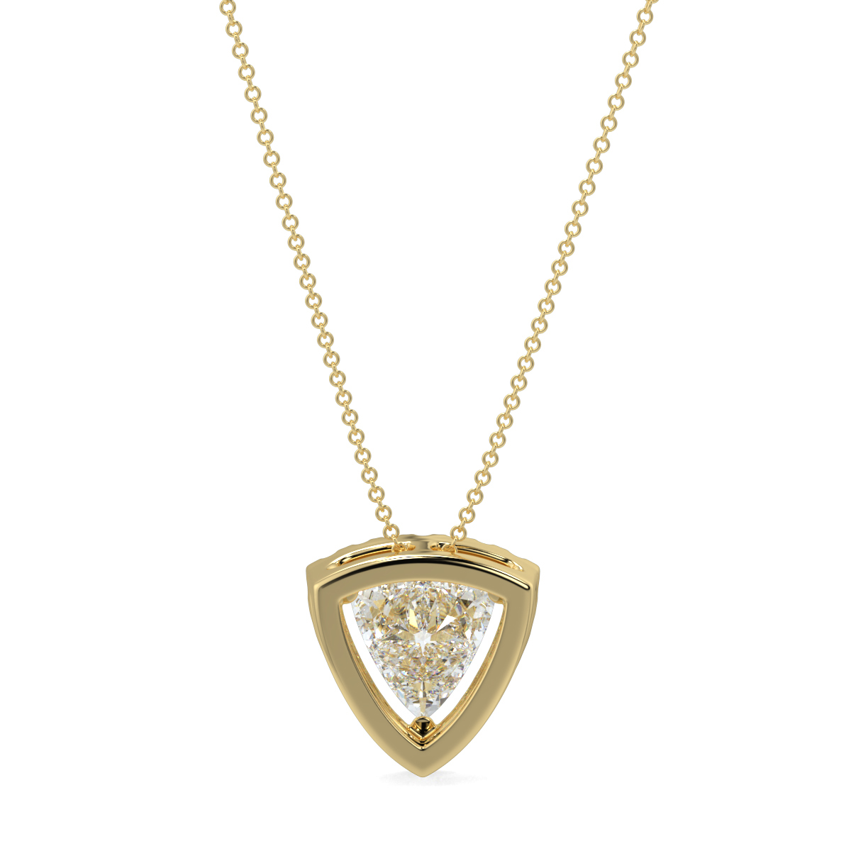 Halo Diamond Pendant