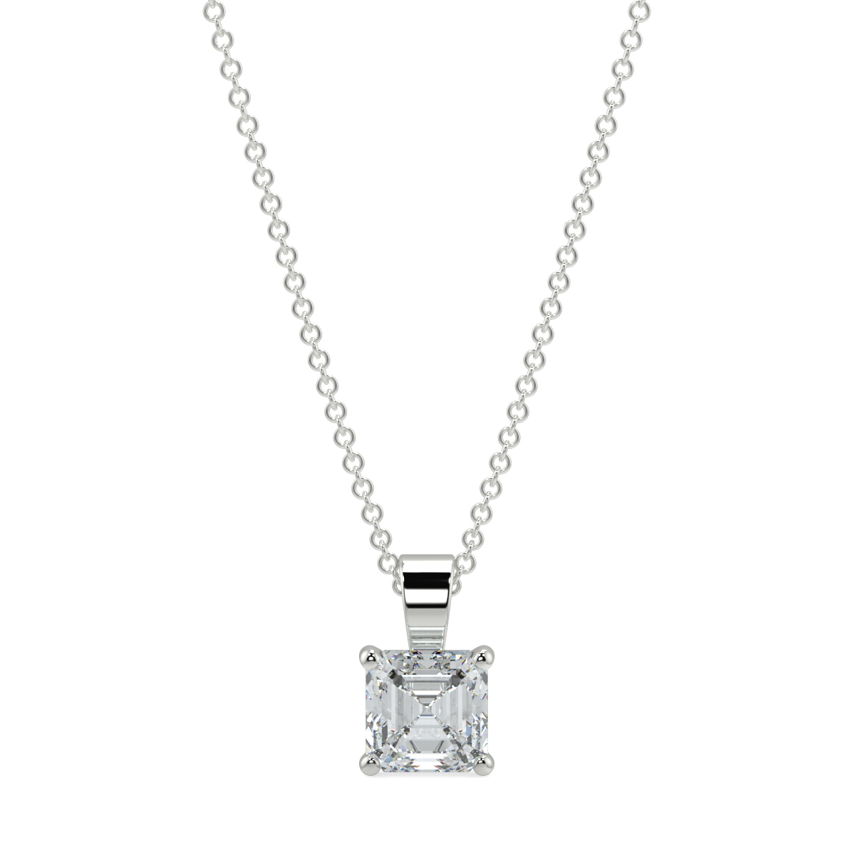 Solitaire Diamond Pendant