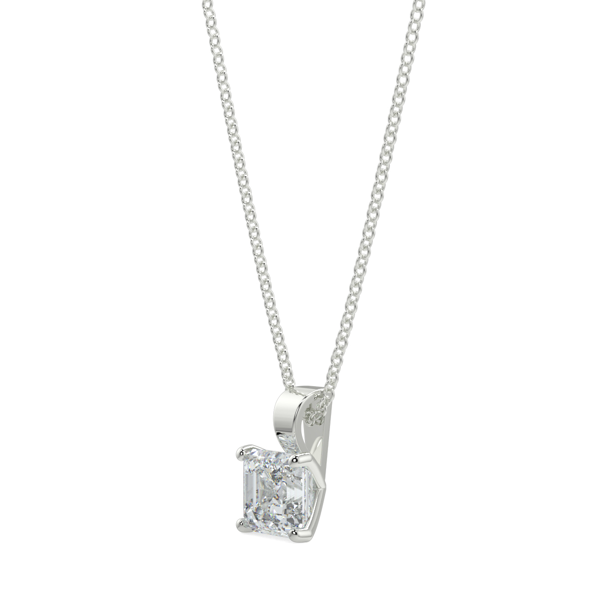 Solitaire Diamond Pendant