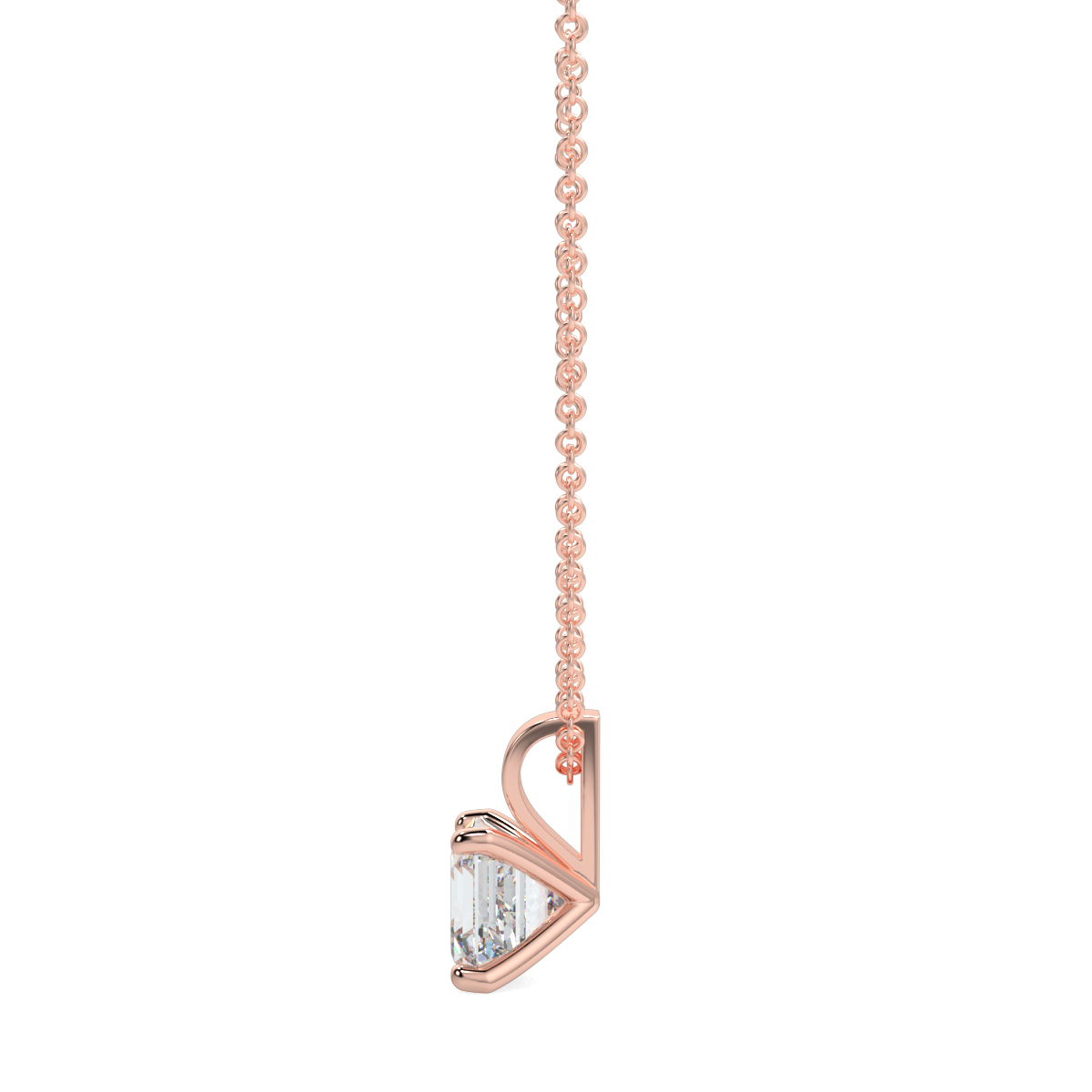 Solitaire Diamond Pendant