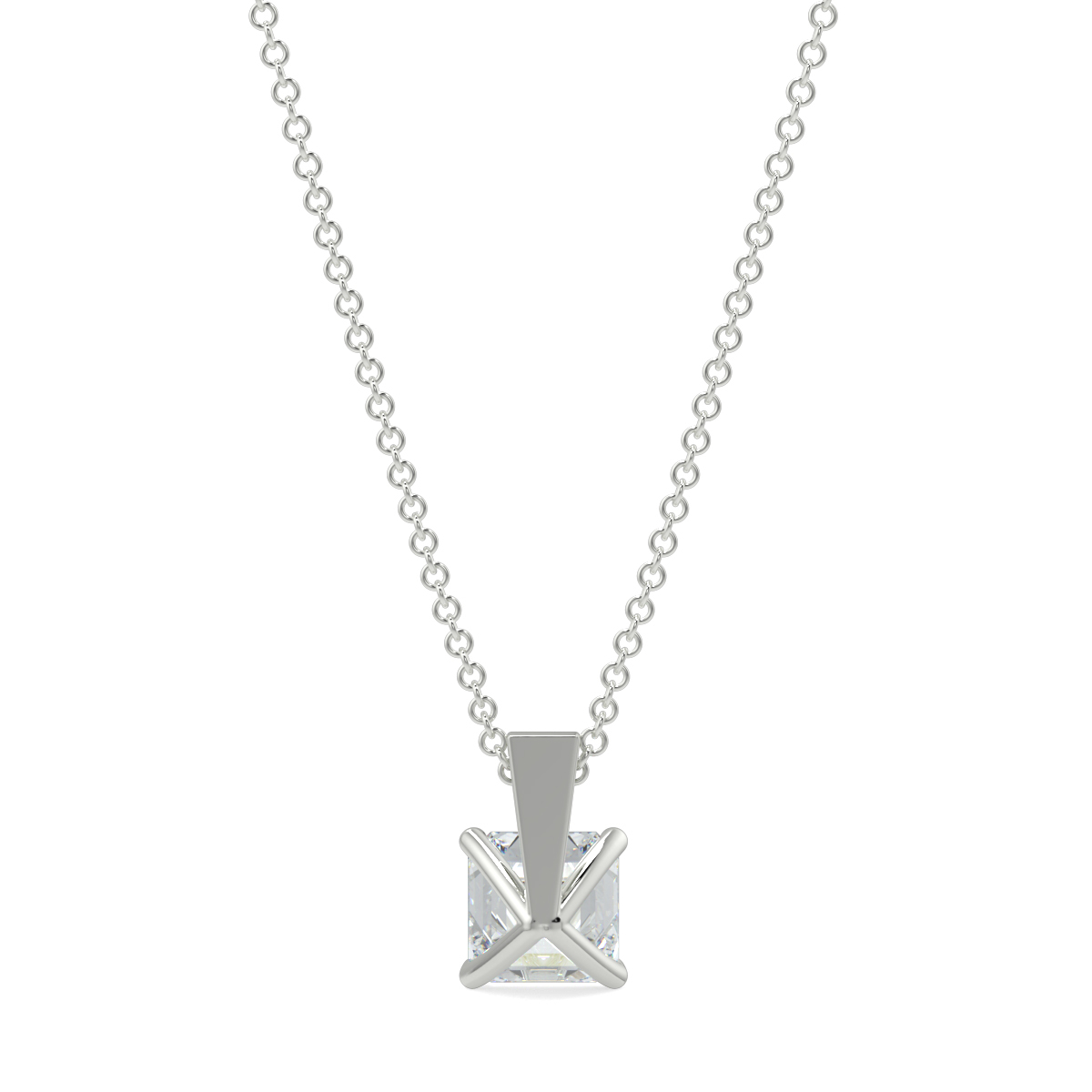 Solitaire Diamond Pendant