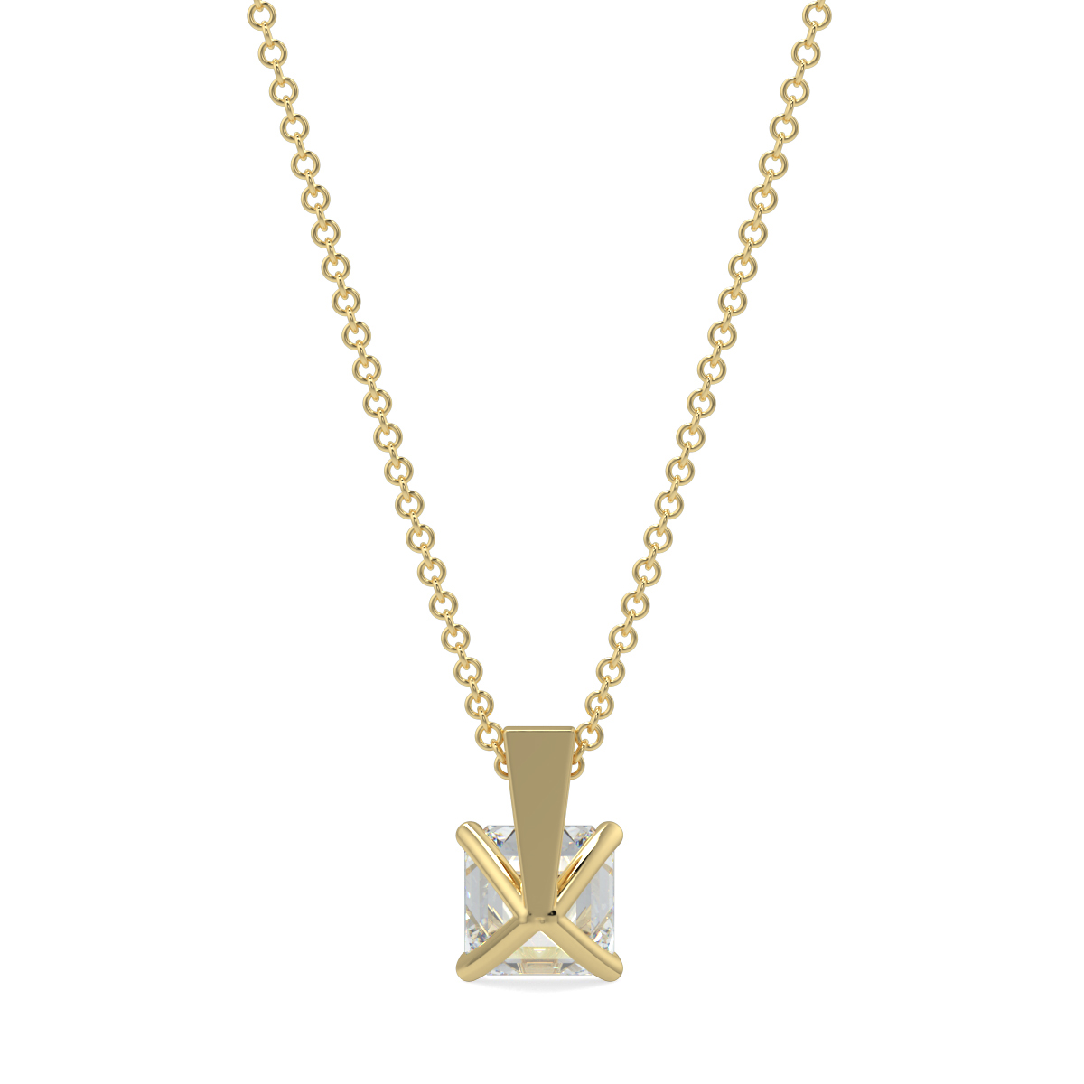 Solitaire Diamond Pendant