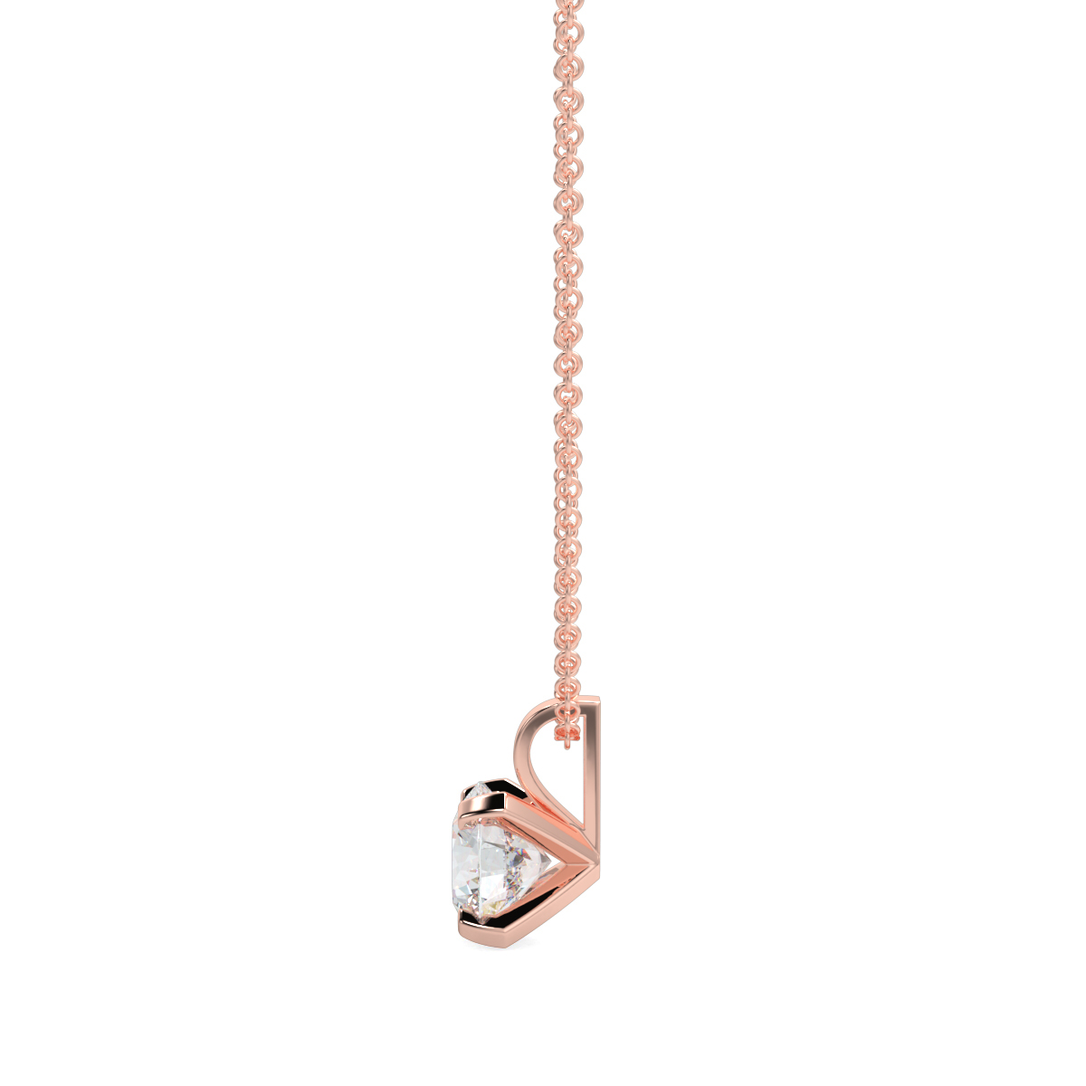 Solitaire Diamond Pendant