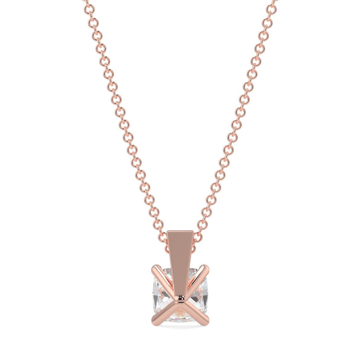 Solitaire Diamond Pendant