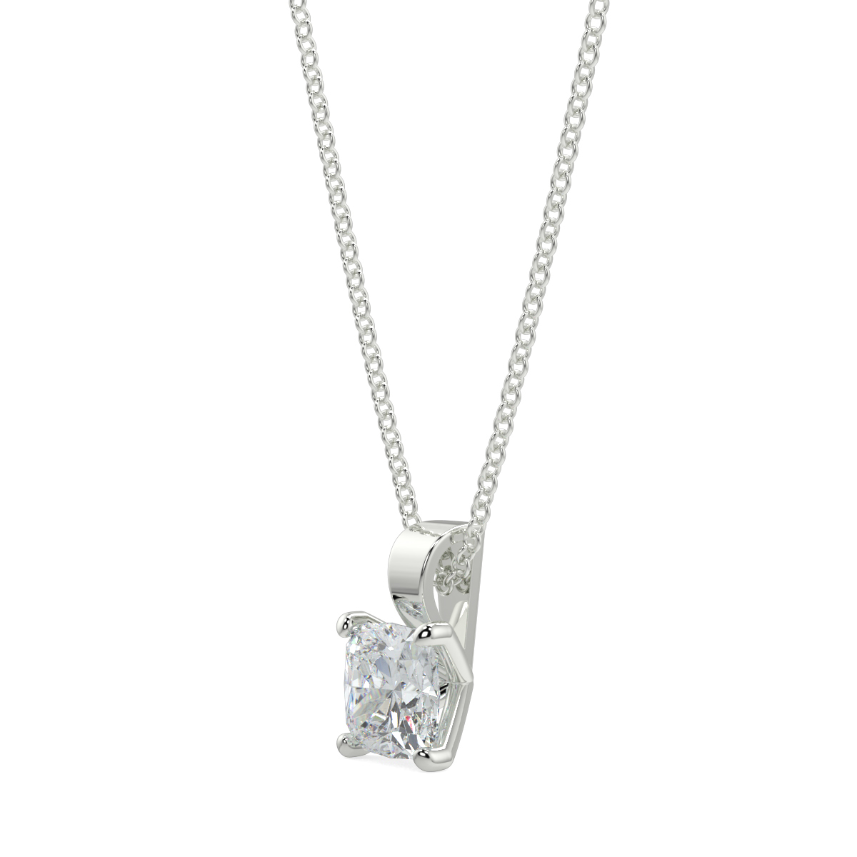 Solitaire Diamond Pendant