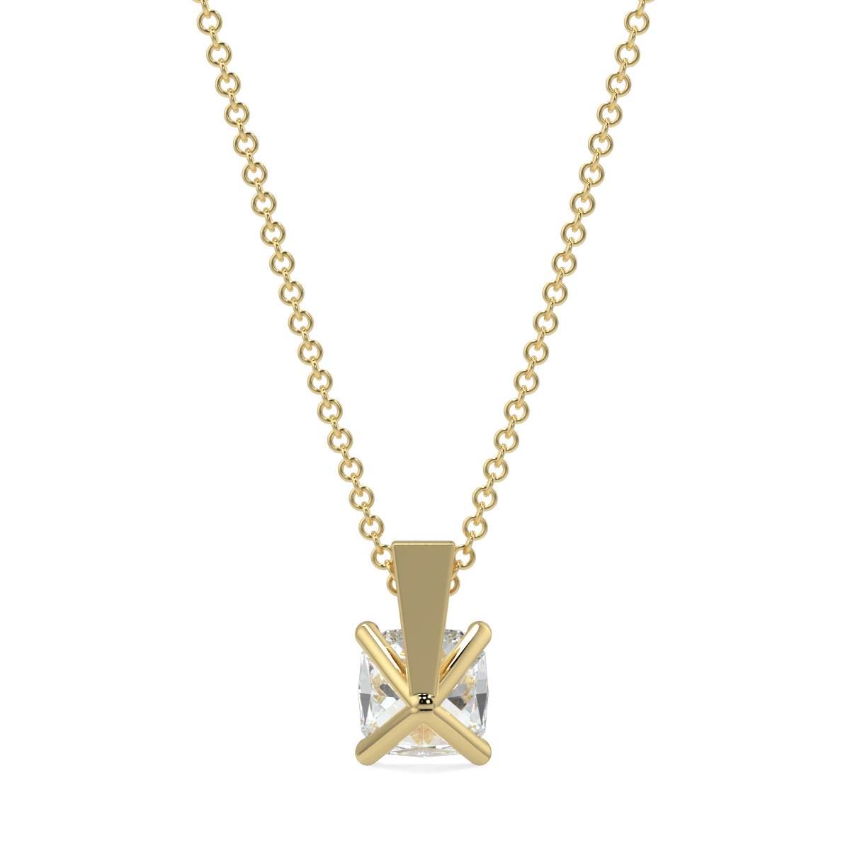 Solitaire Diamond Pendant