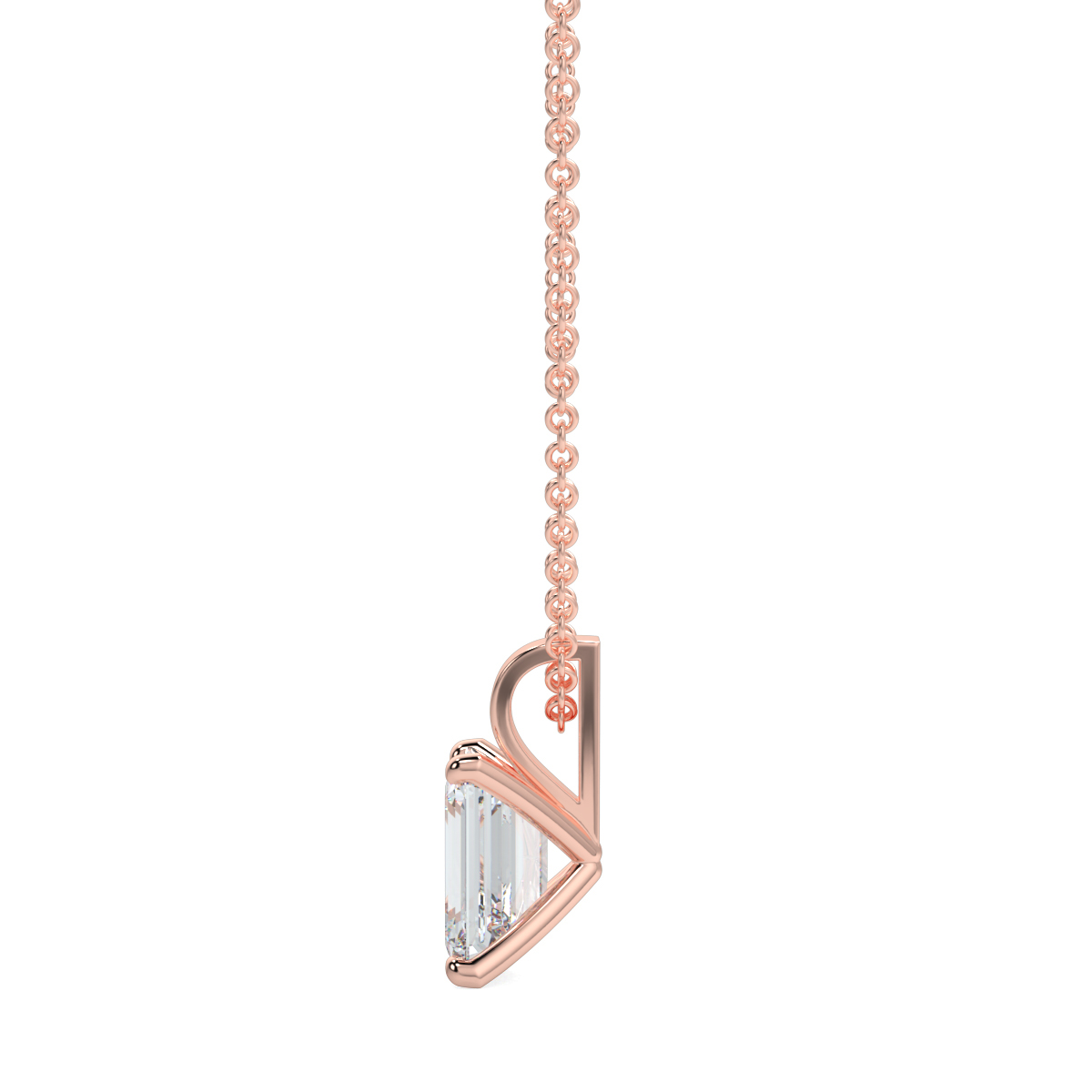 Solitaire Diamond Pendant