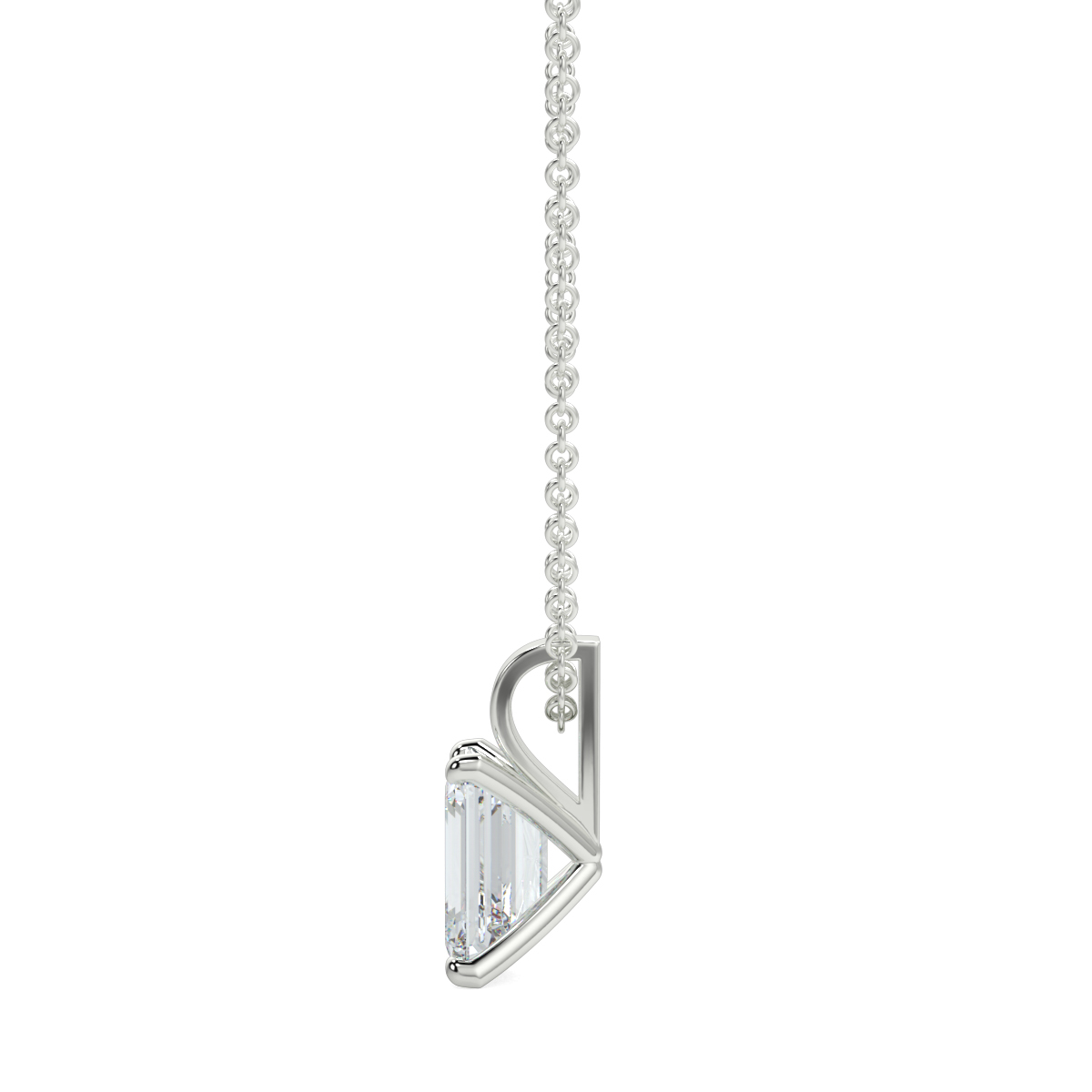 Solitaire Diamond Pendant
