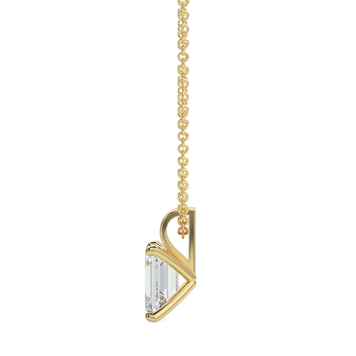 Solitaire Diamond Pendant