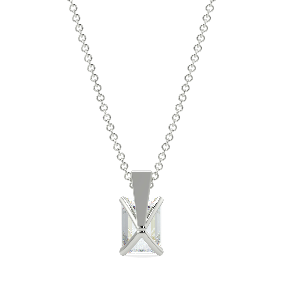 Solitaire Diamond Pendant