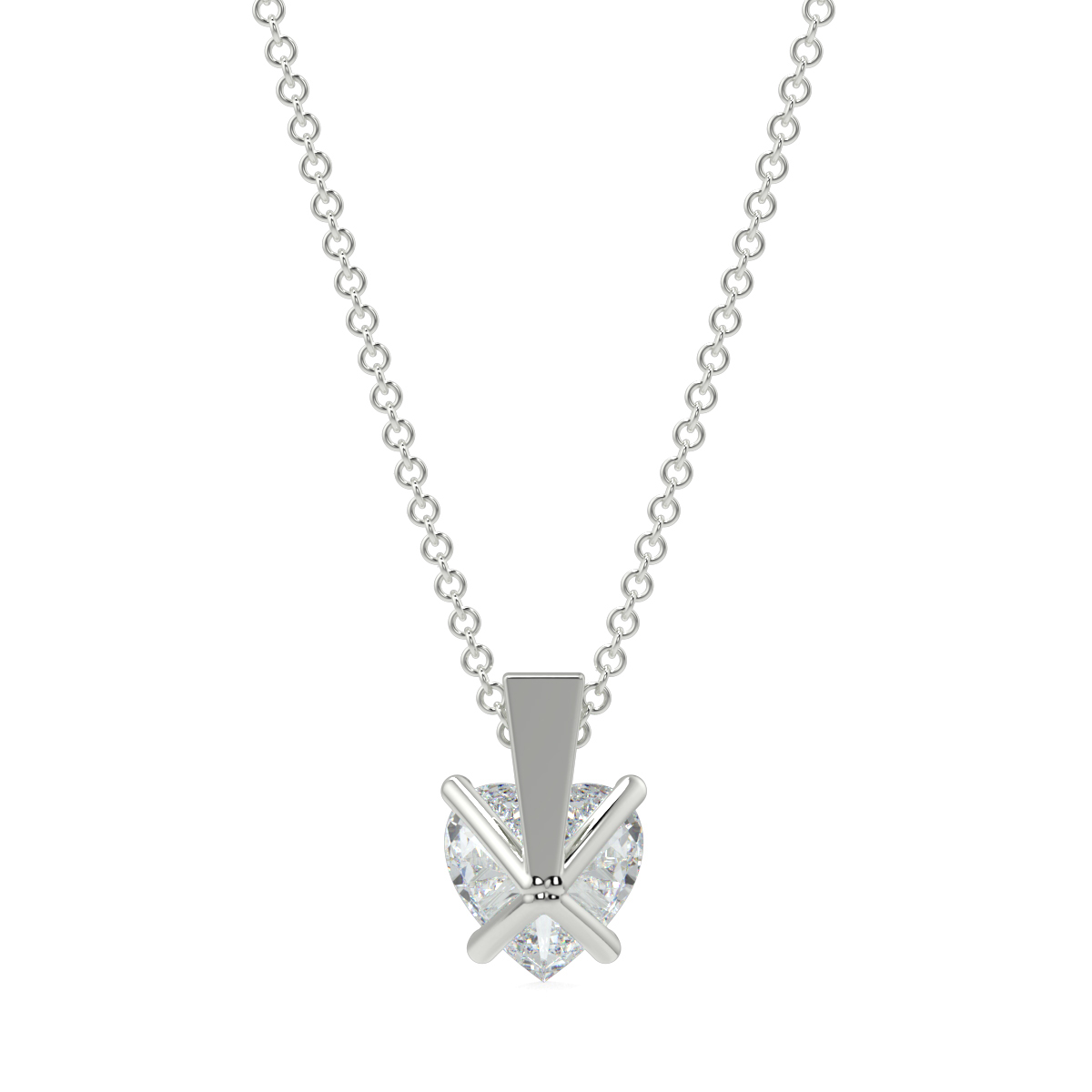 Solitaire Diamond Pendant