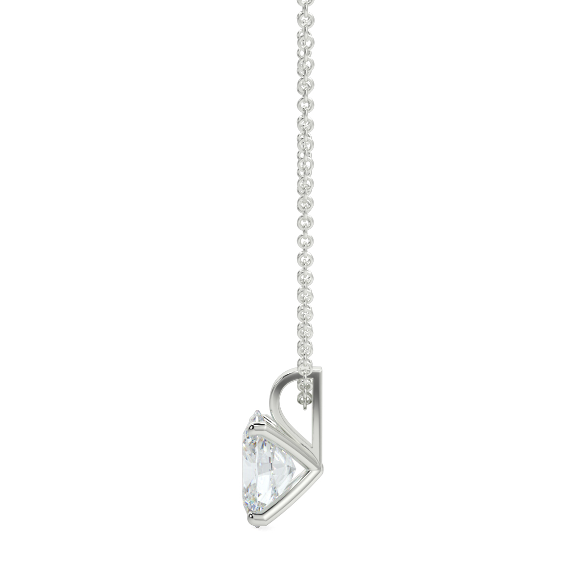 Solitaire Diamond Pendant