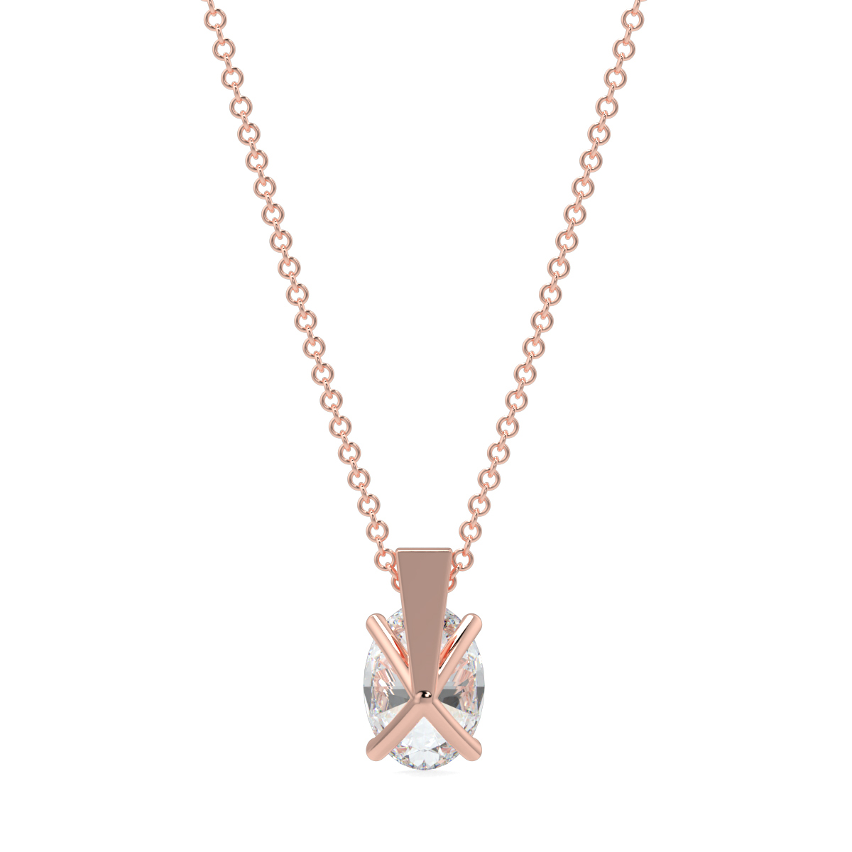Solitaire Diamond Pendant