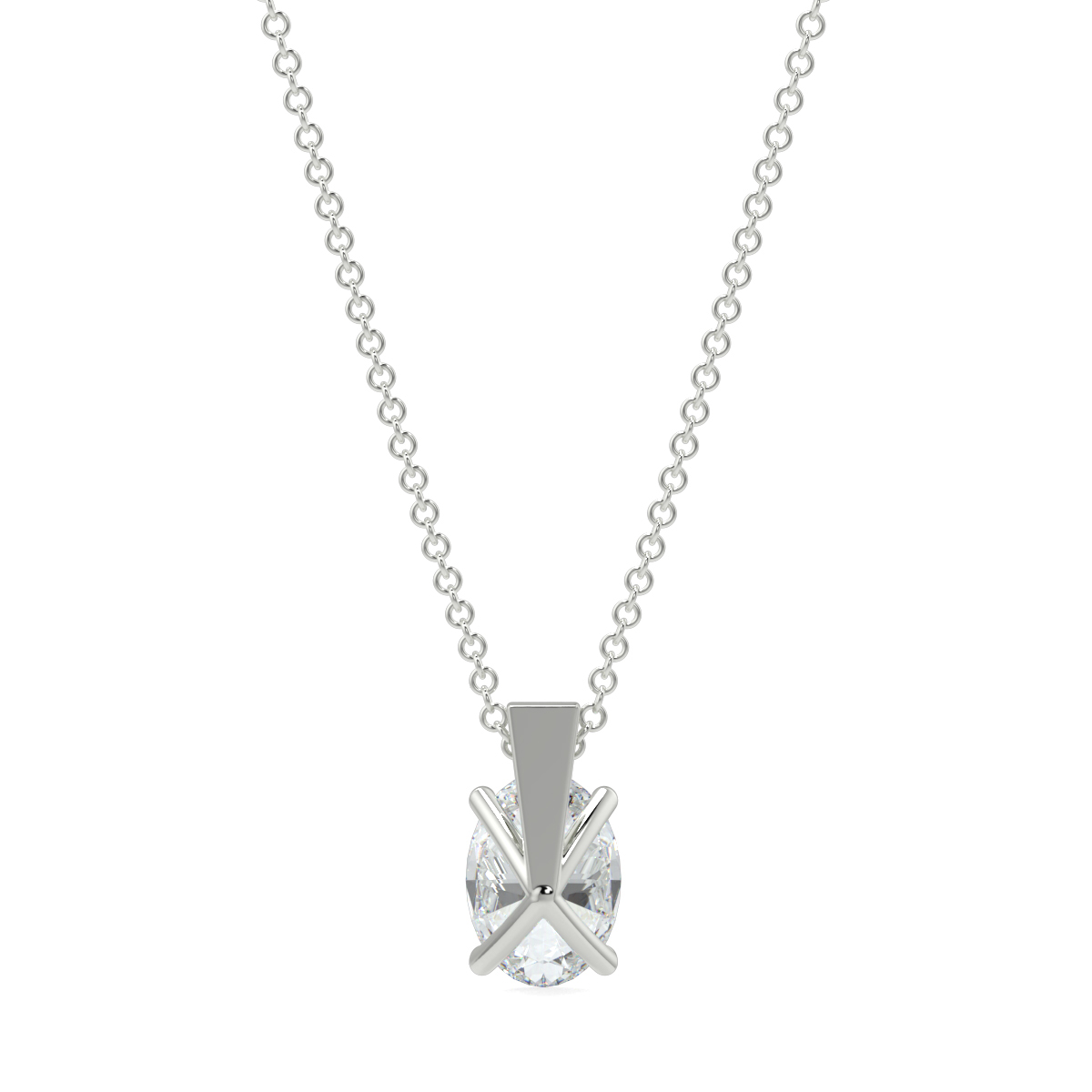 Solitaire Diamond Pendant