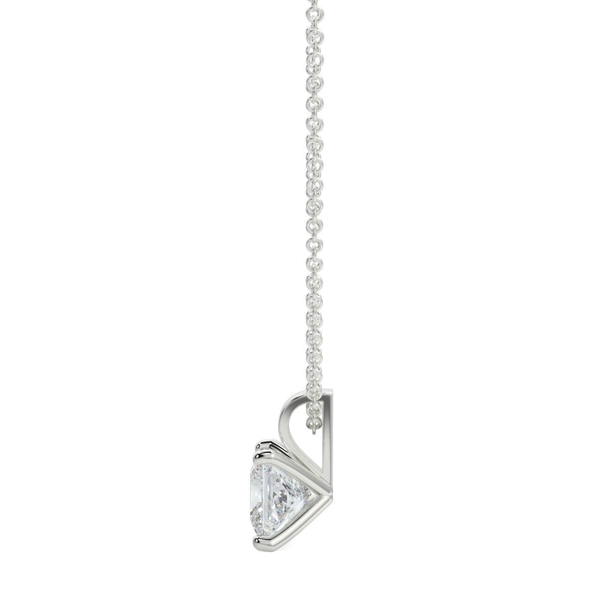 Solitaire Diamond Pendant