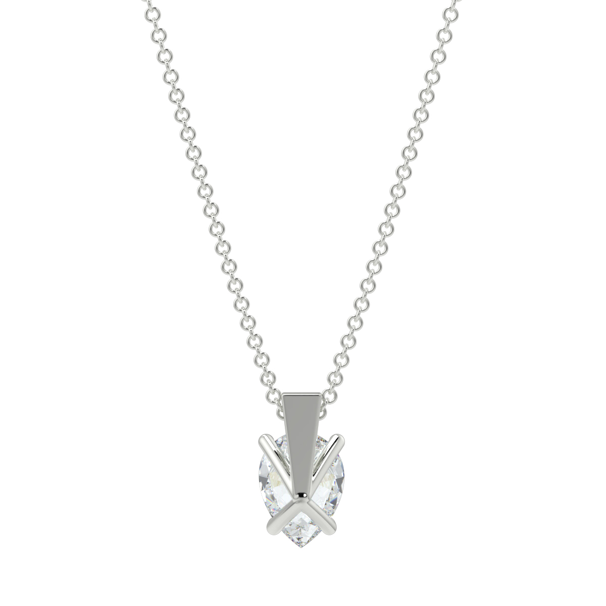 Solitaire Diamond Pendant