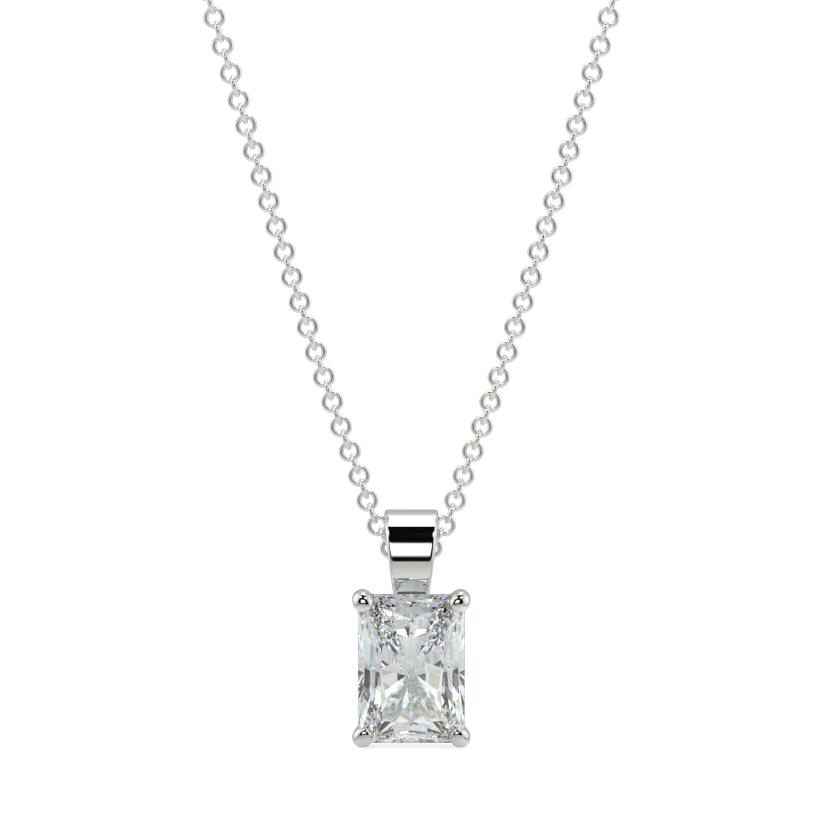 Solitaire Diamond Pendant