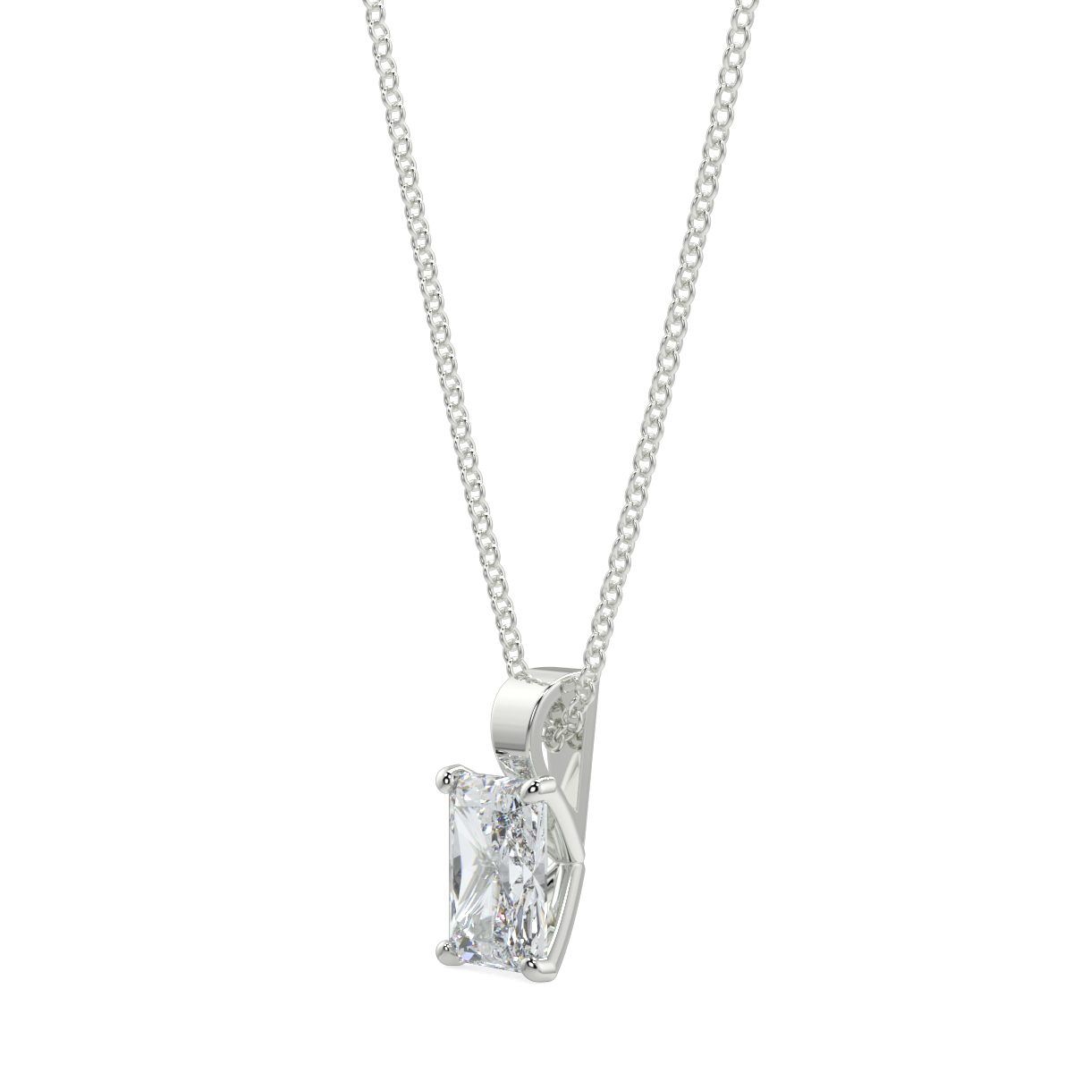 Solitaire Diamond Pendant