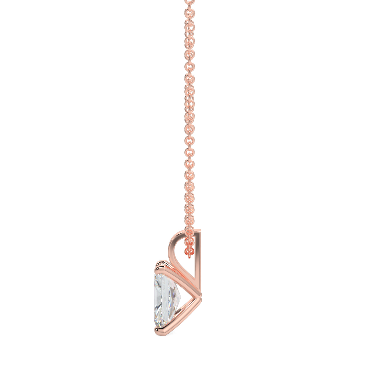 Solitaire Diamond Pendant