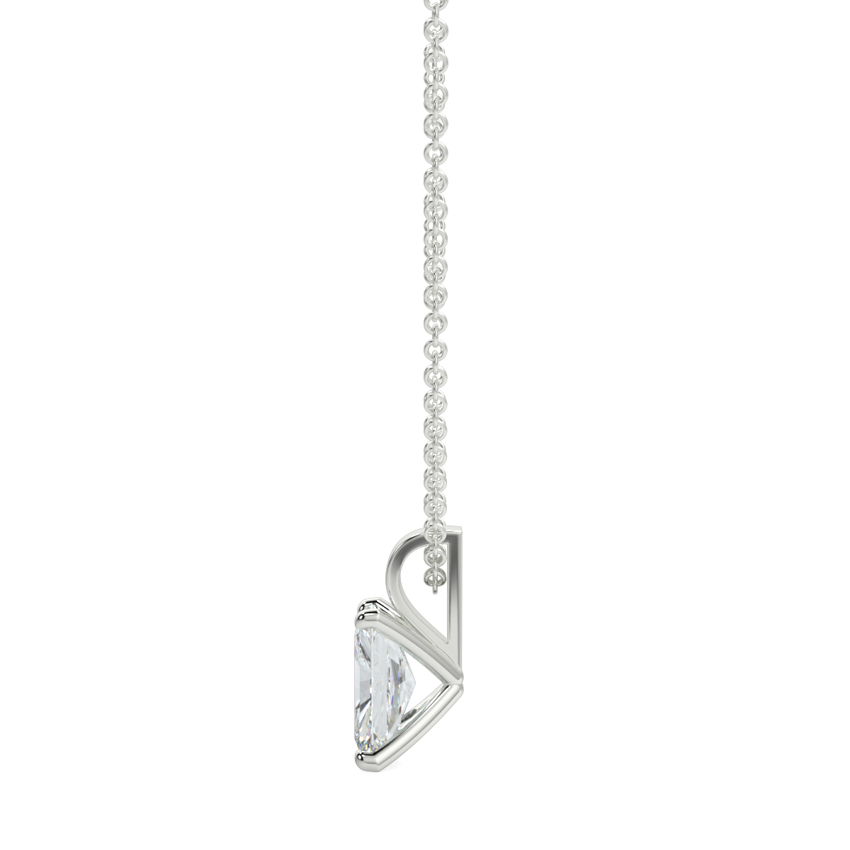 Solitaire Diamond Pendant
