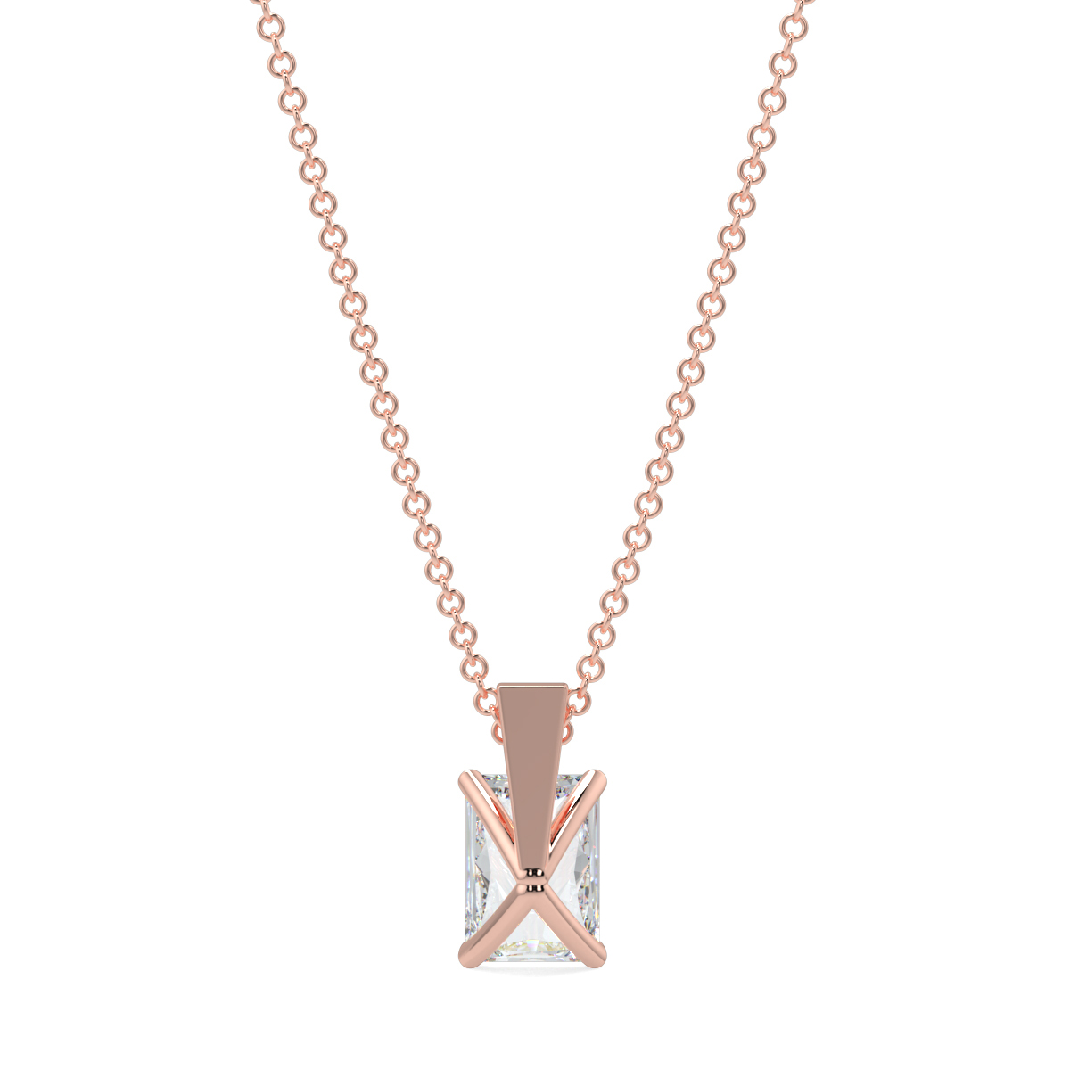 Solitaire Diamond Pendant
