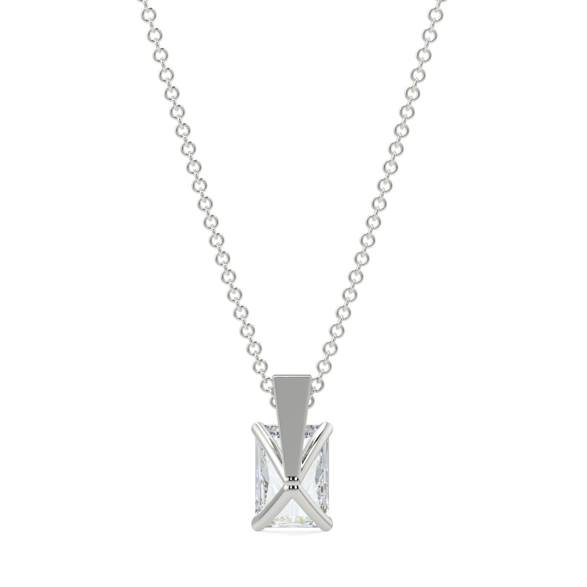 Solitaire Diamond Pendant