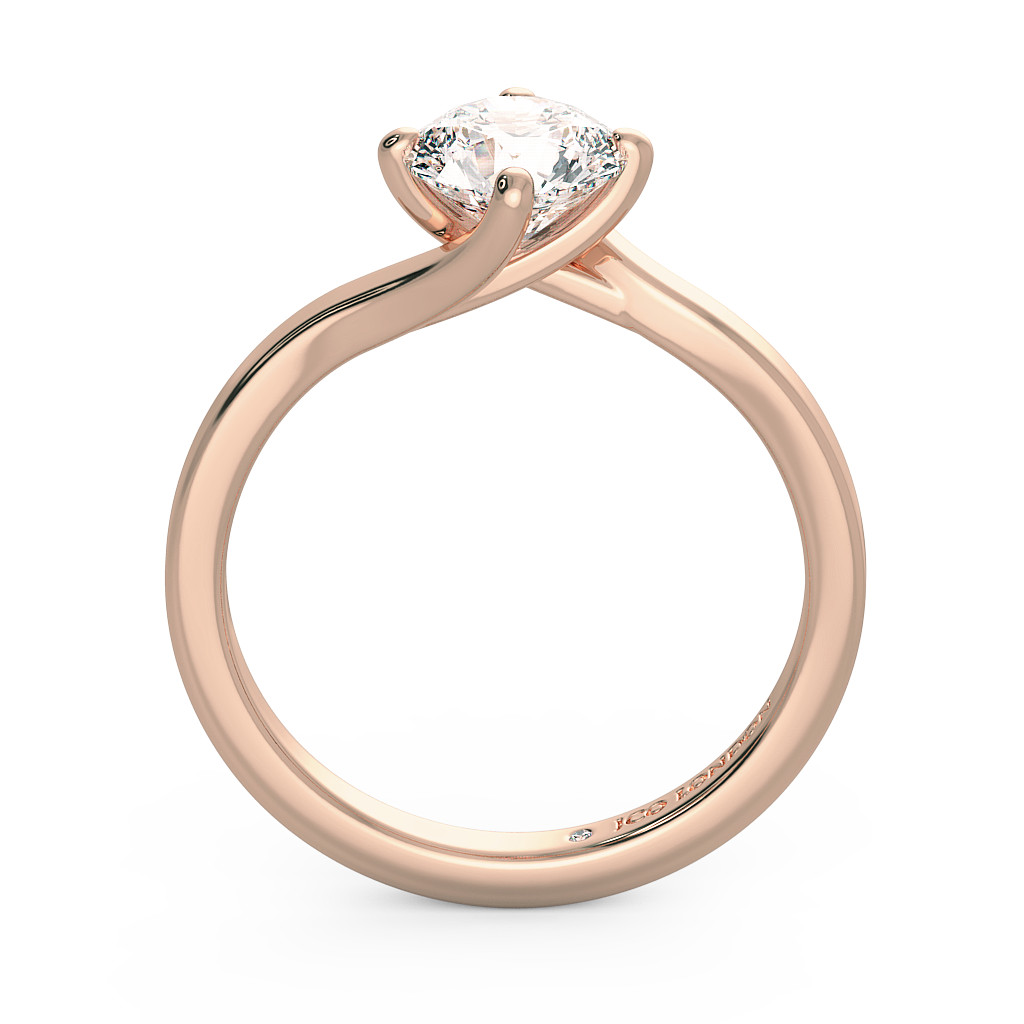 Round Solitaire Engagement Rings