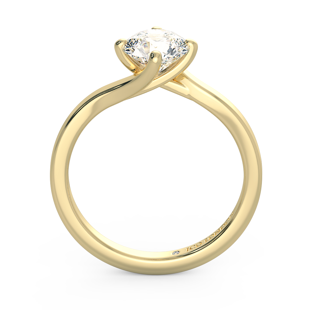 Round Solitaire Engagement Rings
