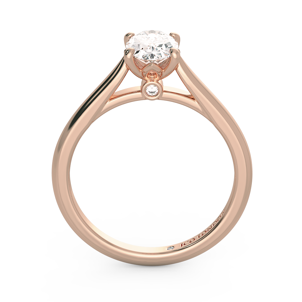Oval Solitaire Engagement Rings