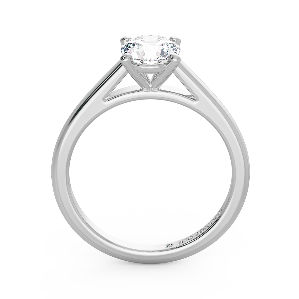 Round Solitaire Engagement Rings