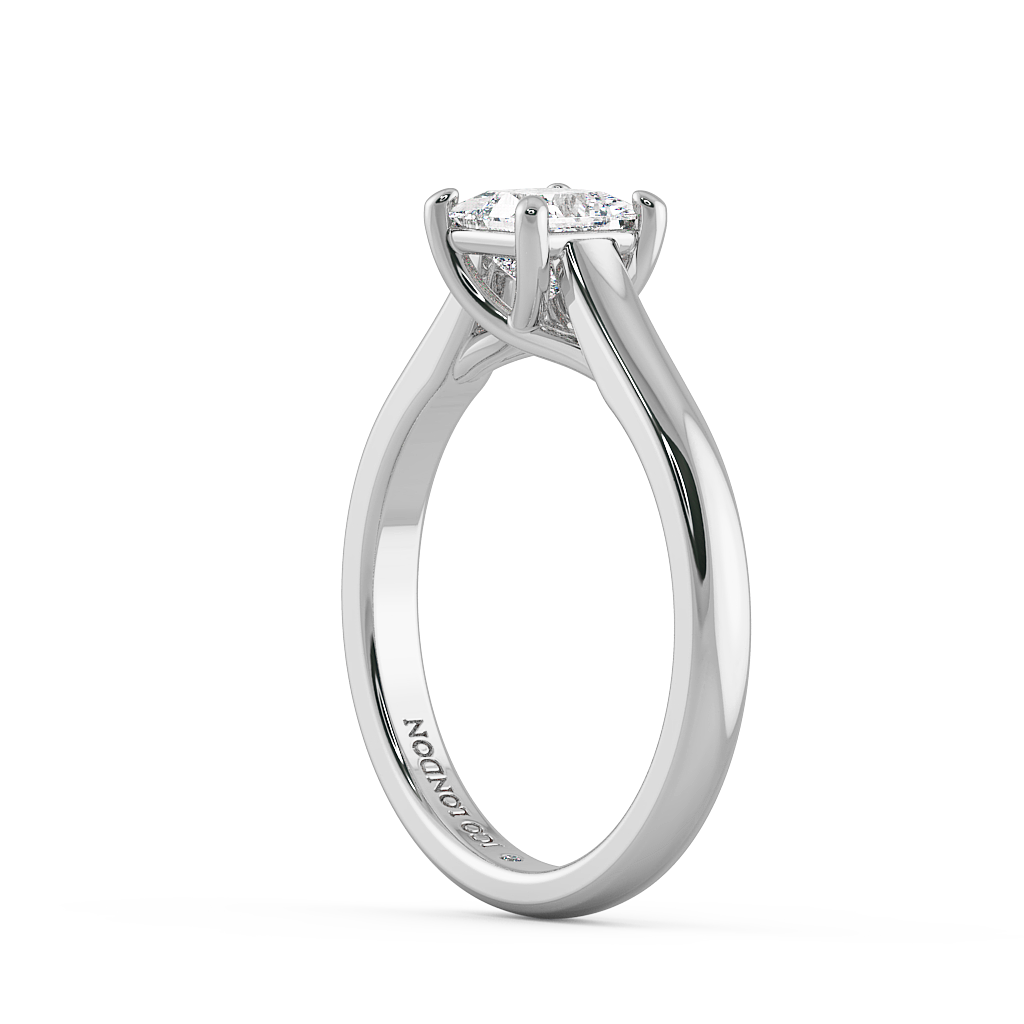 Princess Solitaire Engagement Rings