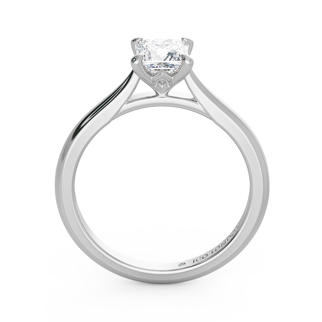 Princess Solitaire Engagement Rings