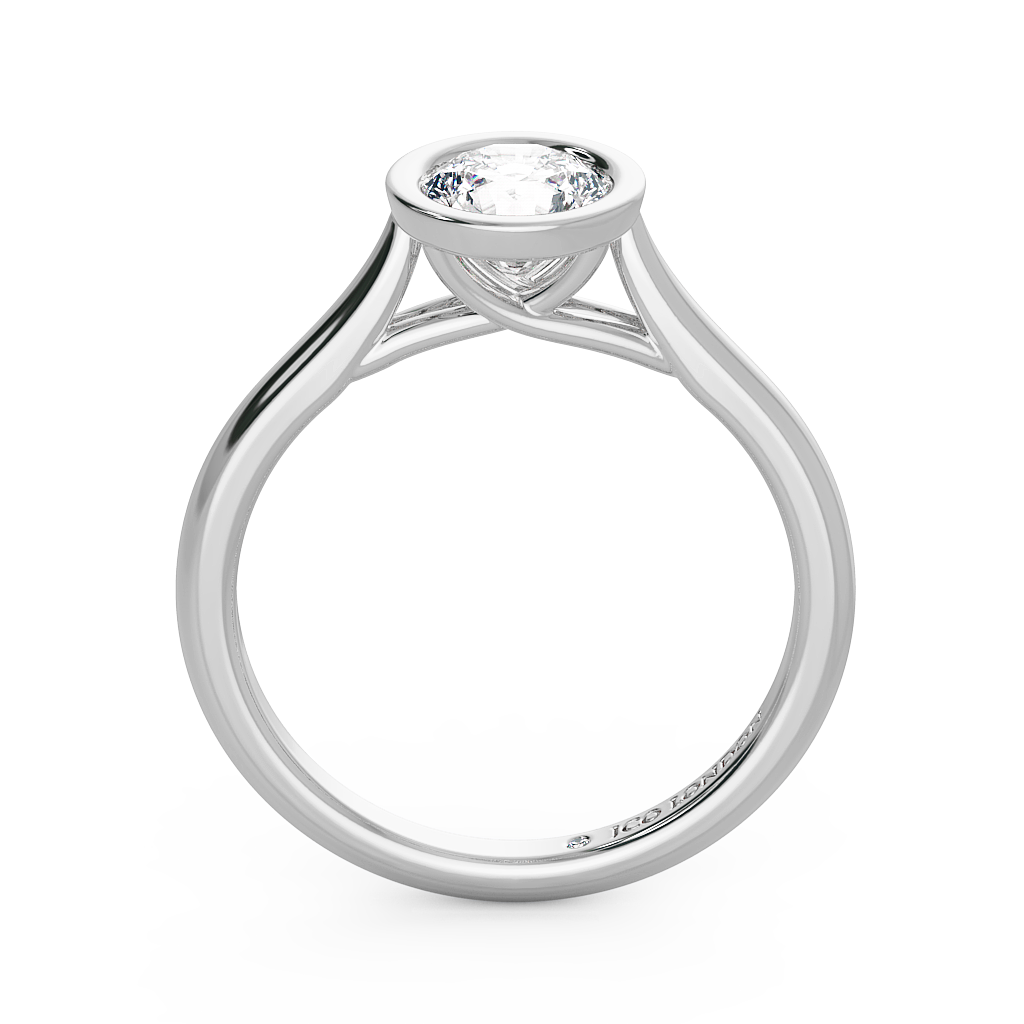 Round Solitaire Engagement Rings