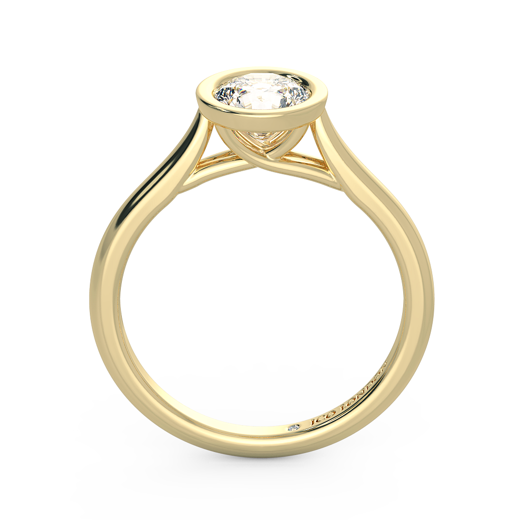 Round Solitaire Engagement Rings