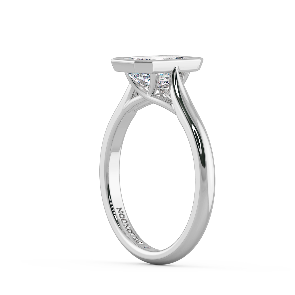 Emerald Solitaire Engagement Rings