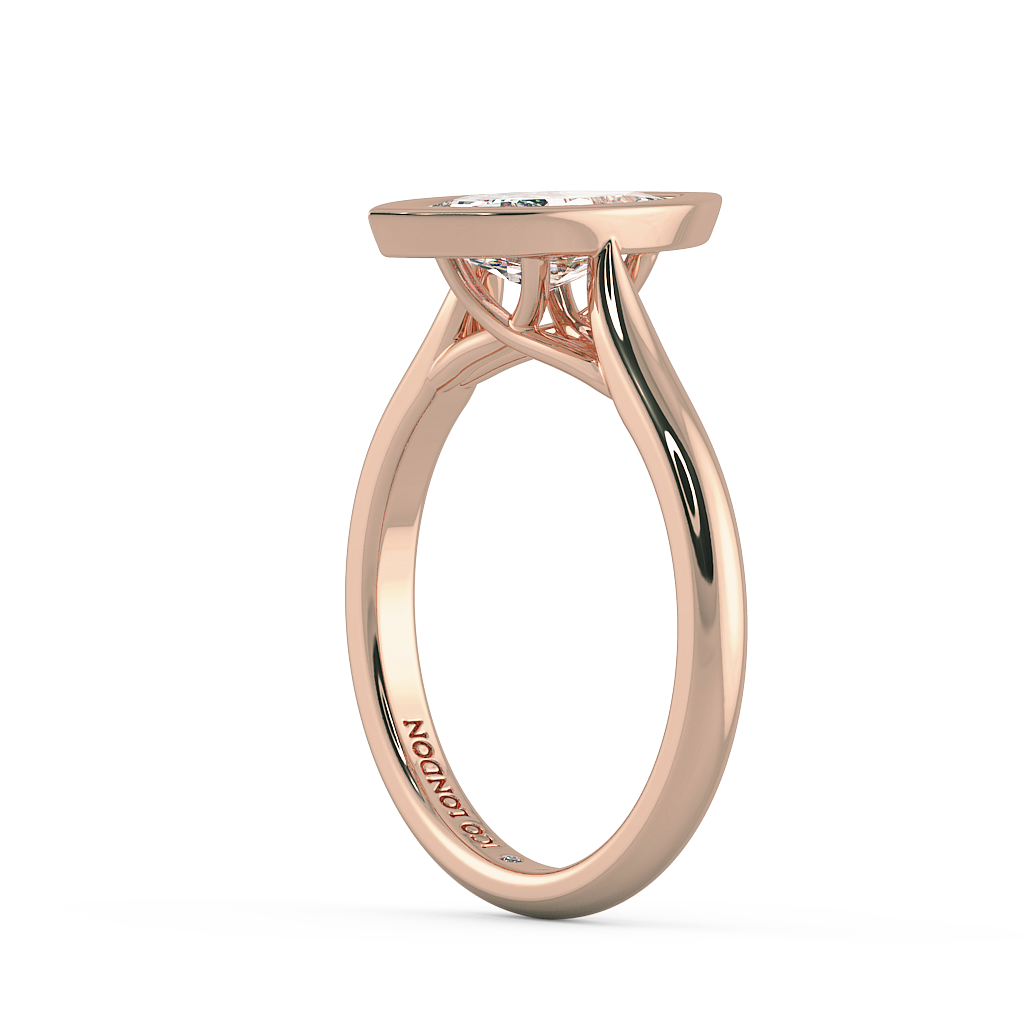 Marquise Solitaire Engagement Rings