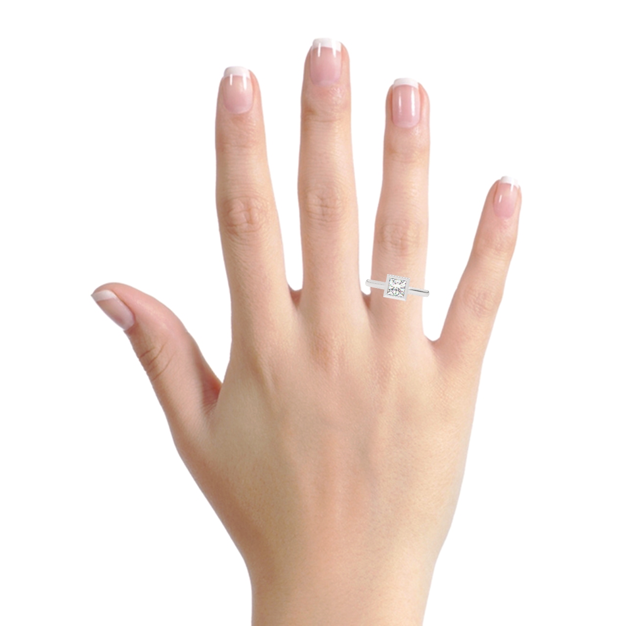 Princess Solitaire Engagement Rings