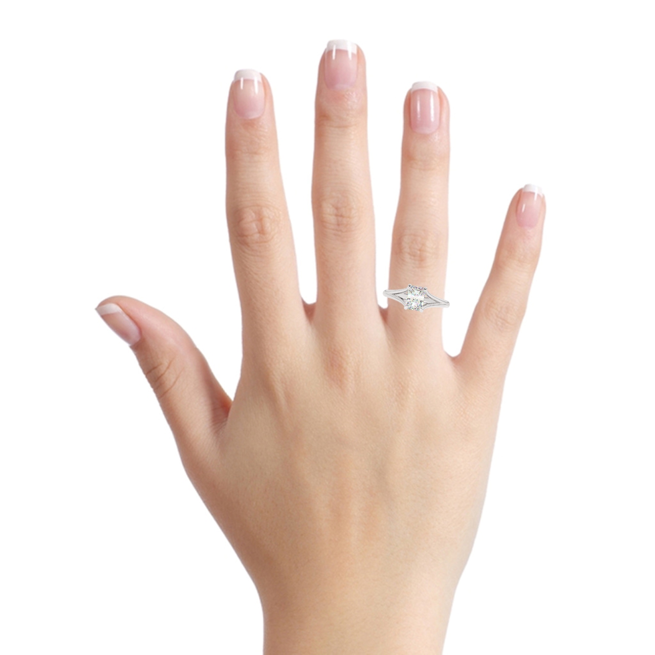 Radiant Solitaire Engagement Rings