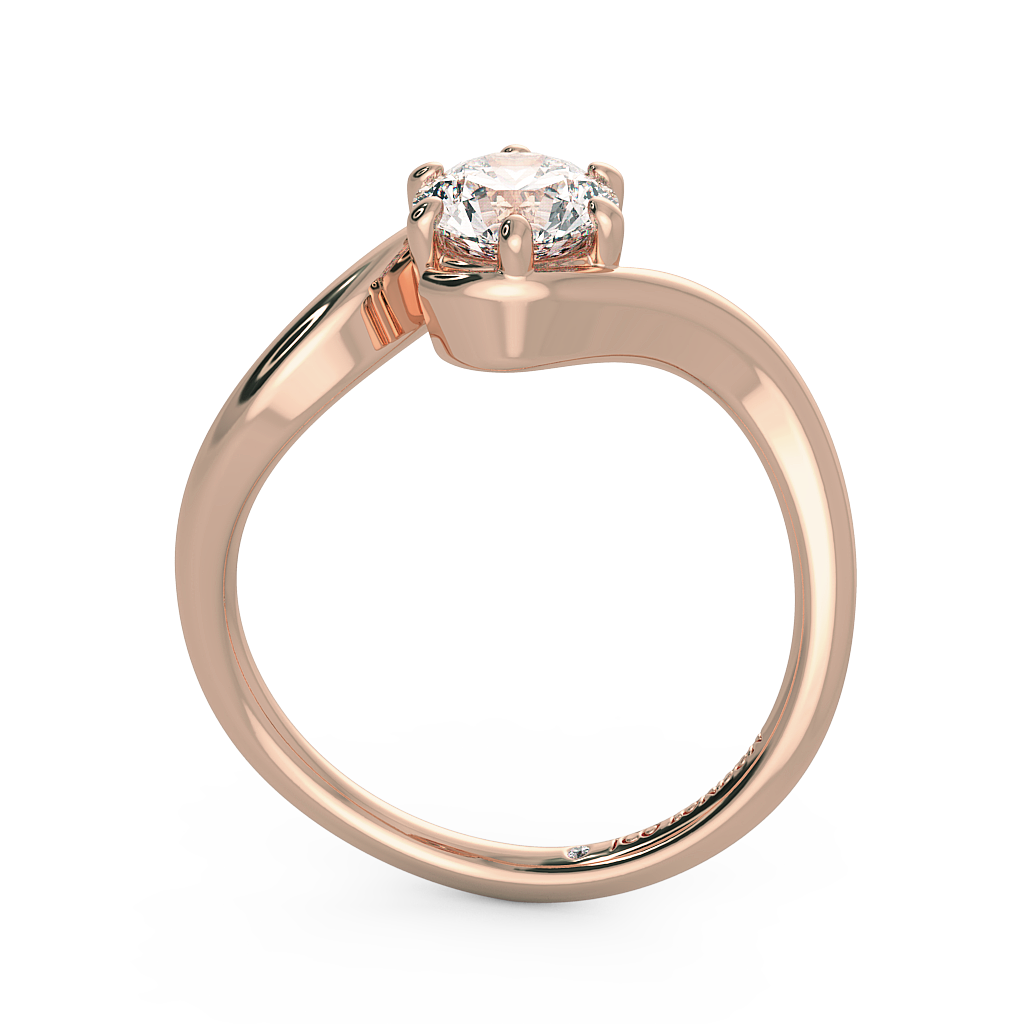Round Solitaire Engagement Rings